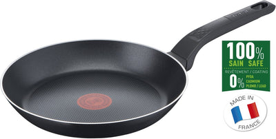 Tefal easy Cook Clean - poêle à frire - ø 24 cm - revêtement antiadhésif - ne convient pas à l'induction