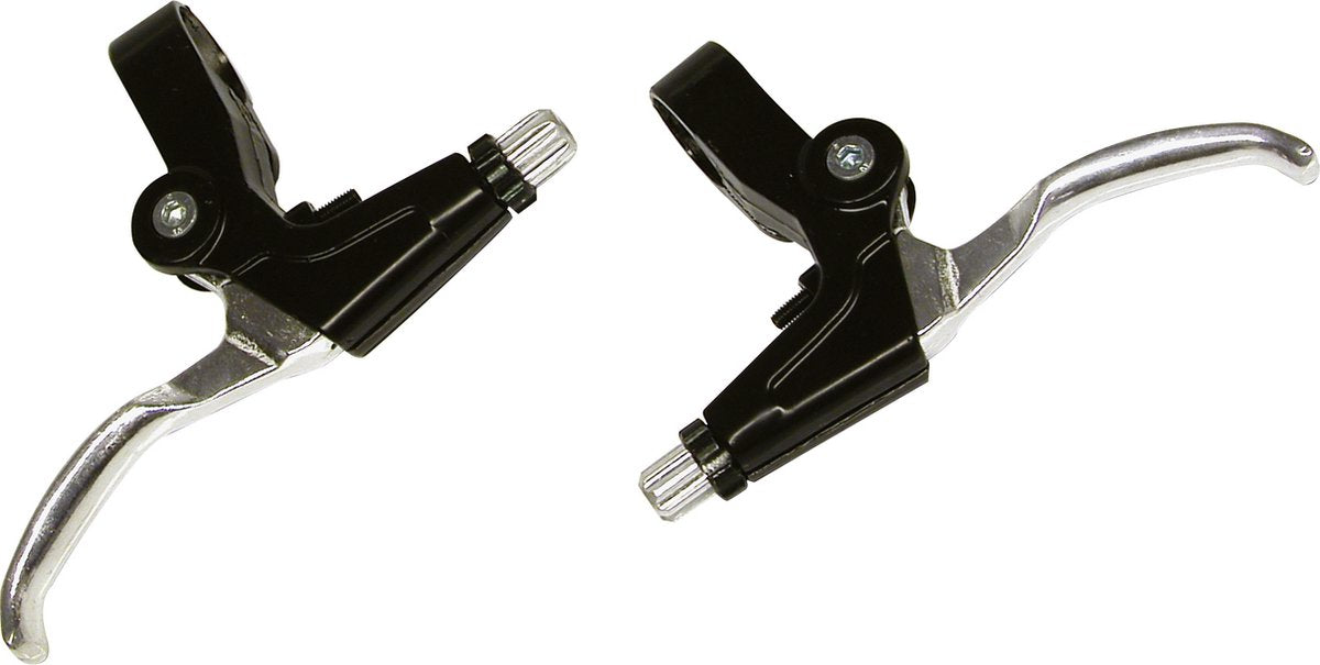 Leviers de frein Dresco - V-Brake - 2 pièces - chrome noir