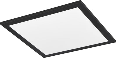 Rl live your light reality beta - plafonnier - noir mat - incl. 1x SMD 13w - variateur intégré - télécommande