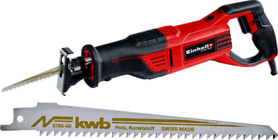 Scie alternative Einhell te-ap 750 e - 750 w - hauteur de course : 20 mm - vitesse à vide : 0 - 2 800 t min - max. profondeur de coupe bois métal : 115 10 mm - incl. 1x lame de scie à bois