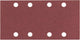 Bosch - jeu de 10 feuilles abrasives 93 x 185 mm, 4x60 ; 4x120 ; 2x180