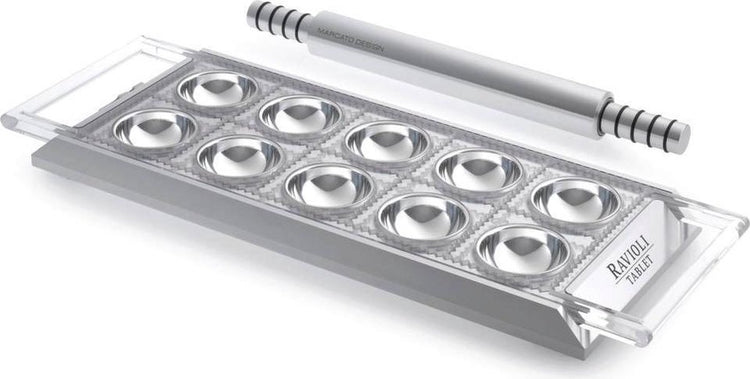 Tablette de raviolis Marcato - argent