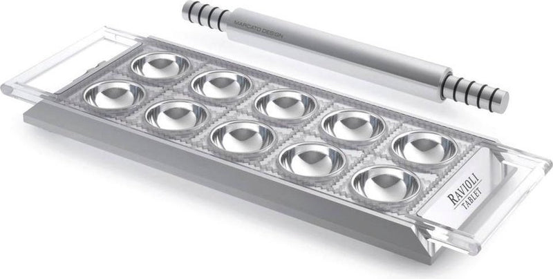 Tablette de raviolis Marcato - argent