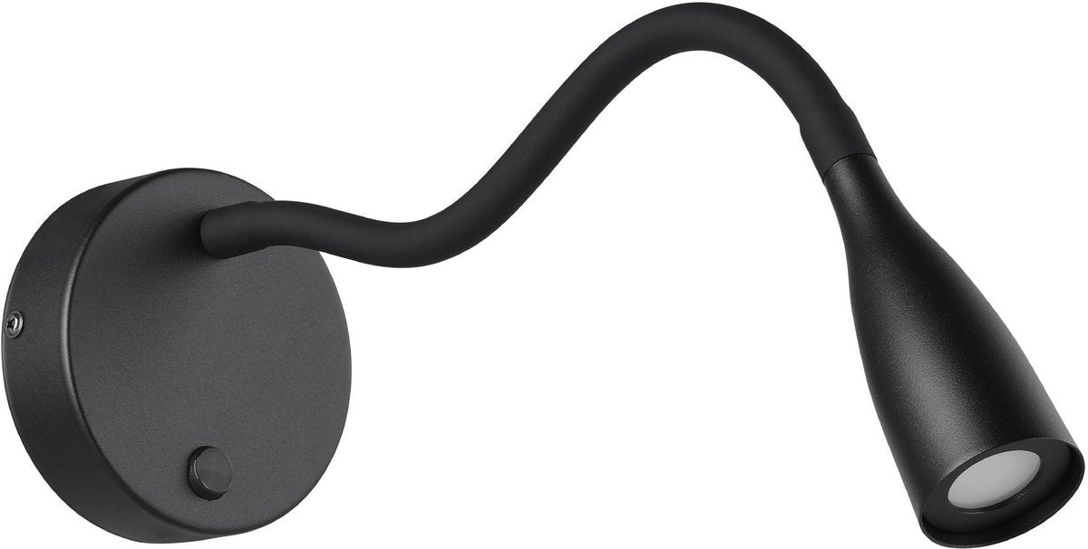 Applique Eglo olivandino - LED - 43 cm - noir - inclinable