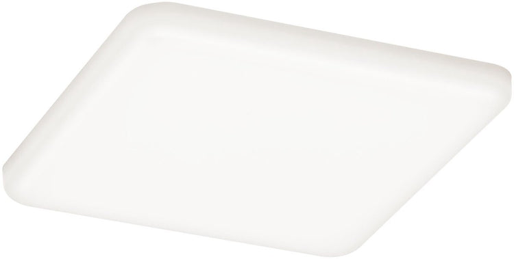 Paulmann Varifit panneau encastrable LED Veluna IP44 angulaire 125x125 mm 8,5W 750lm 4000K satiné