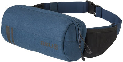 Sacoche de guidon en toile Agu hip-pack venture bleu acier