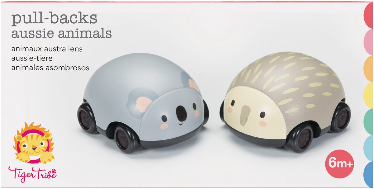 Selecta Pull-Back Vehicles - Animaux australiens