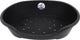 Moderna lit pour chien flamant rose domus - noir - 80 cm