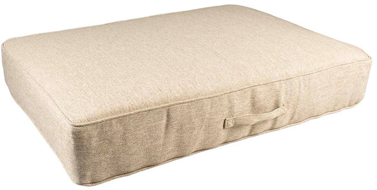 Duvo + matelas pour chien duratex beige l-100x70x14cm