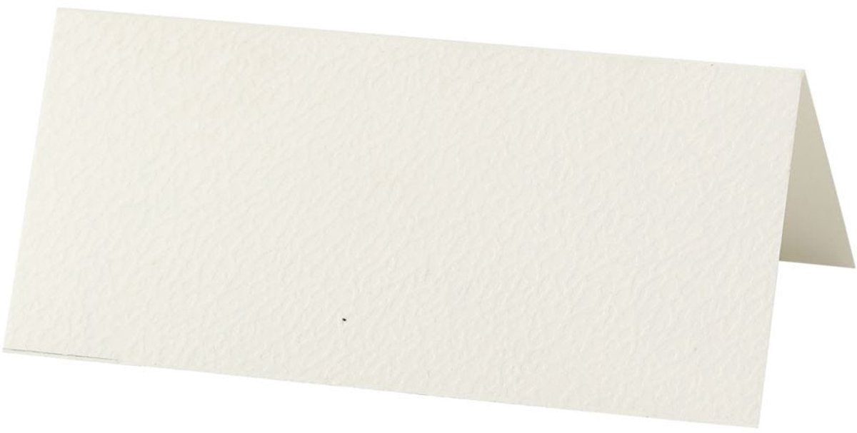 Cartes nominatives Creativ blanc cassé, 20pcs.