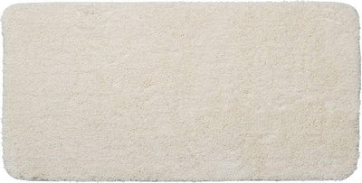 Sealskin - tapis de bain angora 70x140 cm - polyester - blanc cassé