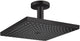 Douche de tête Hansgrohe raindance e 300 1jet avec raccordement au plafond noir mat
