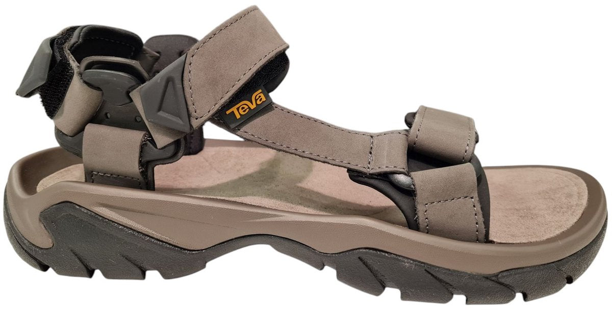 Sandales homme cuir universelles Teva m terra fi 5 - gris foncé