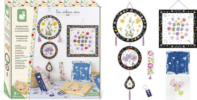 Janod - les ateliers déco - coffret bricolage 6 activités
