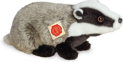Teddy Hermann peluche blaireau - peluche animal de la forêt de 30 cm - qualité premium