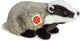 Teddy Hermann peluche blaireau - peluche animal de la forêt de 30 cm - qualité premium