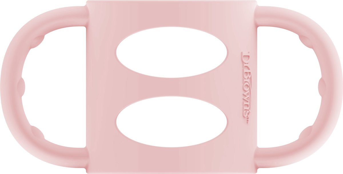 Poignée en silicone Dr. Brown's - pour flacon à col étroit - rose