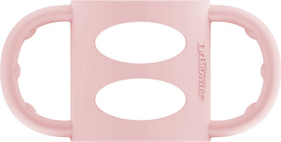Poignée en silicone Dr. Brown's - pour flacon à col étroit - rose