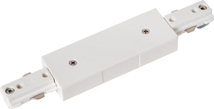 Alimentation de démarrage sur rail Lucide - Éclairage sur rail pour système de rail monophasé - double - blanc (extension)