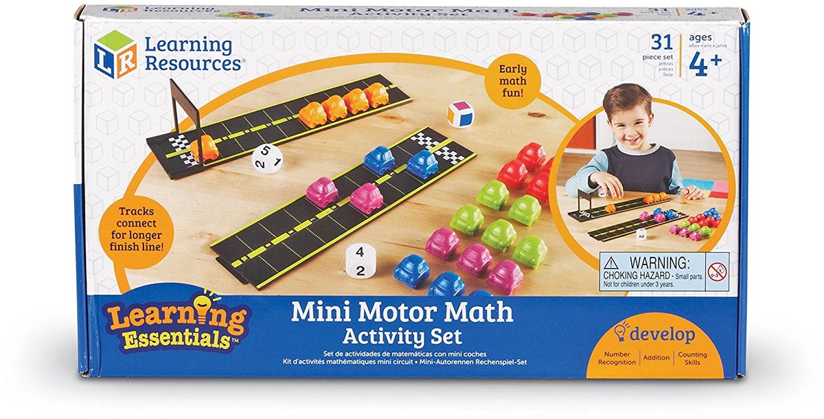 Ressources d'apprentissage mini ensemble d'activités de mathématiques motrices - 4+