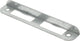 Gâche d'angle Nemef - arrondie - 135 x 24 x 12 mm (lxlxh avec lèvre) - acier galvanisé - hp1266 - din gauche
