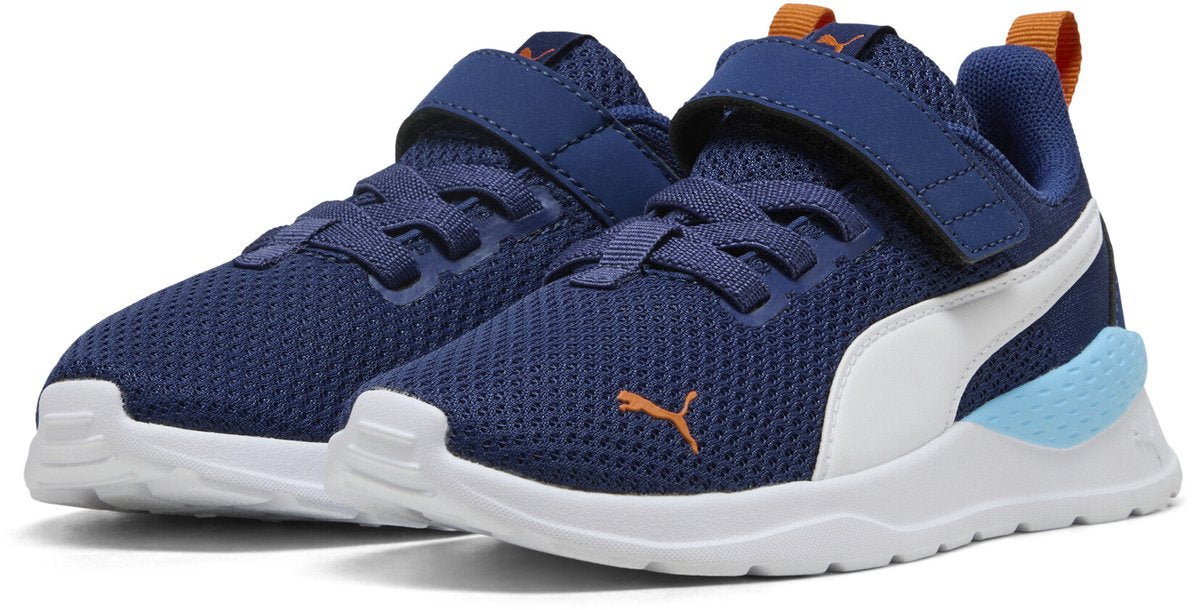 Baskets unisexes Puma anzarun lite ac+ ps - bijou bleu- blanc-vermillon