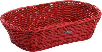Panier multifonction Westmark, adapté à l'hôtellerie et à la restauration, carré, env. 26,5 x 19 x 7 cm, fibre synthétique, édition saleen, coolorista, rouge rubis, 02036179101