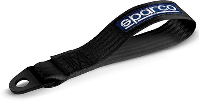 Ceinture à œillets de remorquage Sparco Performance - noire - max. 2000kg - trou 16mm
