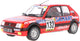 Aucune marque de voiture Peugeot 205 GTI 1.6 Solido modèle de voiture 1:18 1986 François Delecour Anne-Chantal Pauwels s1801717