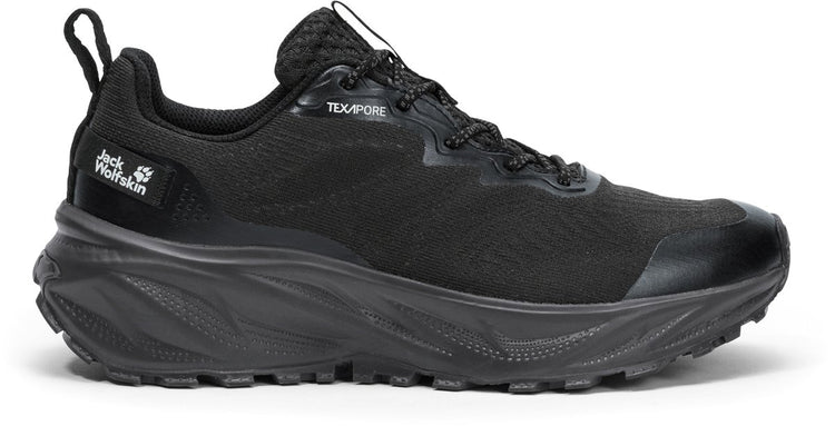 Jack wolfskin ps pro texapore low w bottes de randonnée pour femmes-noir