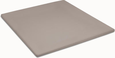 Cendrillon - surmatelas (jusqu'à 12 cm) - jersey - 180x200 210 cm - taupe