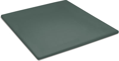 Cendrillon - dimanche - drap-housse surmatelas - jusqu'à 15 cm de hauteur de matelas - satin - 100x220 cm - vert