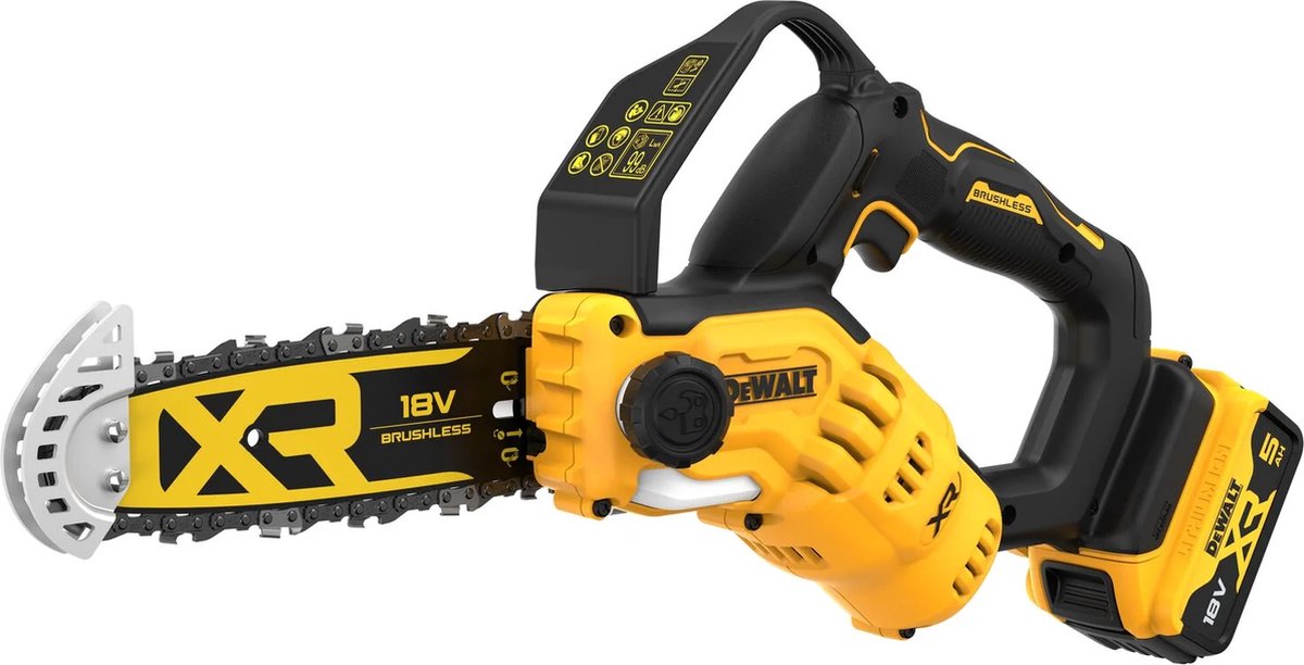 Dewalt dcmps520p1 - Scie d'élagage sans fil 20 cm sans balai | 18v | dans la boîte - dcmps520p1-qw