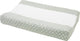 Housse de matelas à langer Meyco baby little dots - vert forêt - 50x70cm