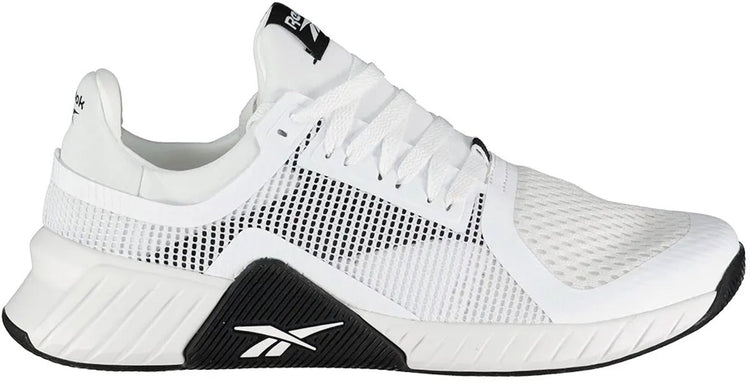 Reebok flip charge blanc noir chaussures de sport pour hommes - blanc - noir