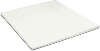 Drap-housse week-end Cendrillon - surmatelas - coton - 180x200 cm - jusqu'à 15 cm - ivoire