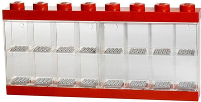 Chambre Copenhague LEGO MINIFIGUREN Affichage Case 16 Rouge