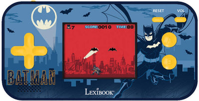 Console de jeu de poche Lexibook Batman Compact Cyber Arcade® avec écran LCD couleur 2,5'' et 150 jeux dont 10 de l'univers Batman