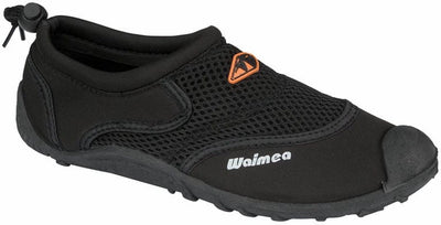 Chaussures aquatiques Waimea - adultes - wave rider - noir - taille 39