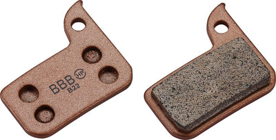 Plaquettes de frein à disque frittées Bbb cycling discstop sram - plaquettes de frein frittées compatibles avec les freins à disque sram - bbs-38s