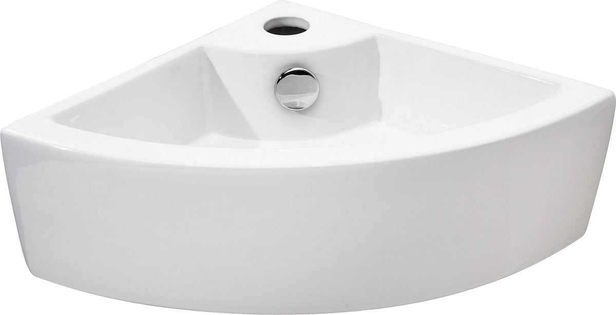 WC fontaine Differnz Hera - 32 x 32 cm - céramique - blanc