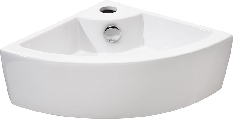 WC fontaine Differnz Hera - 32 x 32 cm - céramique - blanc
