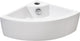 WC fontaine Differnz Hera - 32 x 32 cm - céramique - blanc