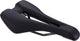 Bbb cycling echelon confort selle de vélo 165 mm - selle de vélo sportive - confort supplémentaire - découpe ergonomique - noir - bsd-156