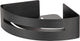Wenko support de douche d'angle turbo-loc bivio aluminium noir mat 30x23cm - support de bain - panier de douche - montage sans perçage - autocollant