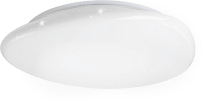 Plafonnier intelligent Eglo connect.z sileras-z - ø 43 cm - blanc - lumière blanche rgb réglable - dimmable - zigbee