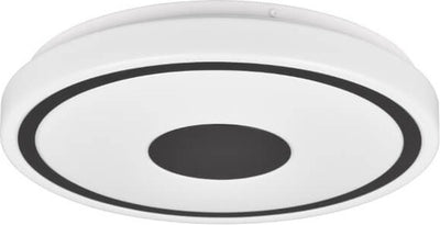 Rl live your light reality bunda - plafonnier - noir mat - incl. 1x CMS 16w