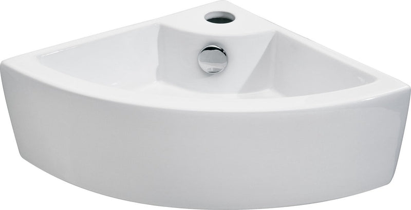 WC fontaine Differnz Hera - 32 x 32 cm - céramique - blanc