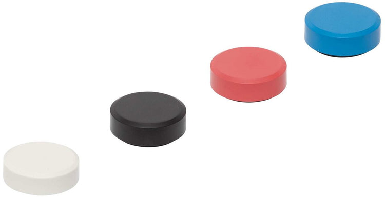 Maul magnet pro recyclage rond 20 pièces 0,6 kg plastique ferrite bruchsicher lackiert ø 2,9 x 1,1 cm assorti