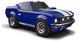 Voiture jouet Baghera - Ford Mustang bleu - 19x9,5x7,5 cm - dans un coffret cadeau - 3 ans